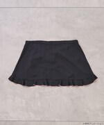 「ふたりはプリキュア 2WAYラップスカート ブラック:美墨なぎさ(キュアブラック)モデル」