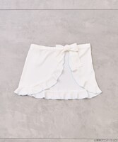 「ふたりはプリキュア 2WAYラップスカート ホワイト：雪城ほのか（キュアホワイト）モデル」