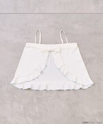 「ふたりはプリキュア 2WAYラップスカート ホワイト:雪城ほのか(キュアホワイト)モデル」