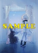 まんが王特典のイラストカード、ゲーマー特典のブロマイドのデザイン