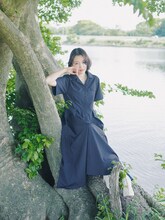 「つづ井さん」×「Re:poris」コラボアパレル「Everyday Happy One Piece」