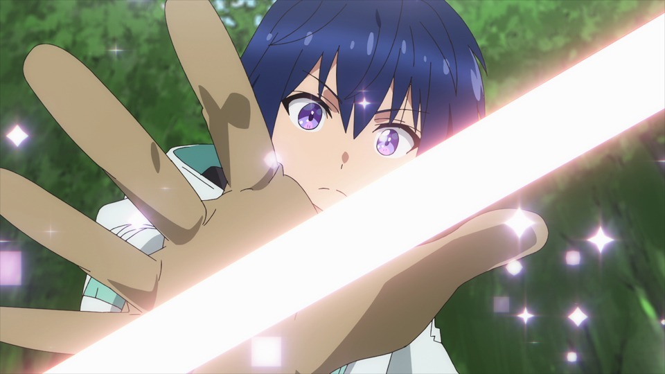 TVアニメ「勇者パーティーを追放された白魔導師、Sランク冒険者に拾われる ～この白魔導師が規格外すぎる～」第1弾PVより  (c)水月穹・椋野わさび／双葉社・追放された白魔導師の製作委員会