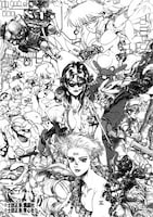 「士郎正宗の世界展コラボ作品ステッカー」