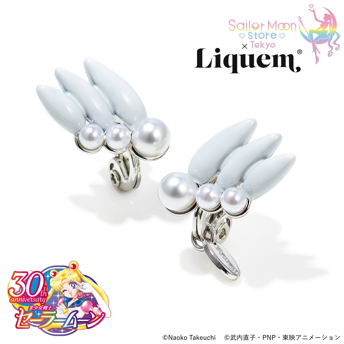 Sailor Moon store x Liquem 第6弾より、髪飾りピアス/イヤリング