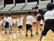 2024年に宇都宮ブレックスが参加したクリニックの様子 (c)TOCHIGI BREX INC.