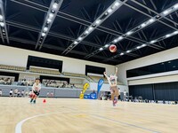 2024年に新潟アルビレックスBBが参加したクリニックの様子 (c)NIIGATA ALBIREX BB