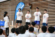 2024年に有明アリーナで行われたクリニックの様子 (c)B.LEAGUE