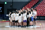 2024年に有明アリーナで行われたクリニックの様子 (c)B.LEAGUE