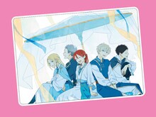 LaLa7月号には付録として、あきづき空太「赤髪の白雪姫」のB5クリア下敷きが付属