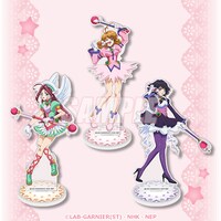 Xフォロー＆リポストキャンペーンのプレゼントに用意された「A賞 アクリルスタンド 描き下ろし3種セット」