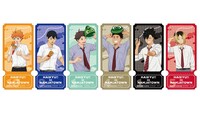 「ハイキュー!! 遊びつくせ!! in ナンジャタウン Summer version」店舗購入特典のダイカットイラストシート（全6種)）