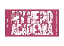 「堀越耕平『僕のヒーローアカデミア』 原画展」のテーマカフェで提供される大判ポストカード