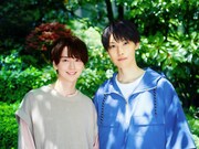 左から池田匡志演じる奏振一郎、堀夏喜演じる真城洸輔 (c)らくたしょうこ・一迅社／「雨上がりの僕らについて」製作委員会