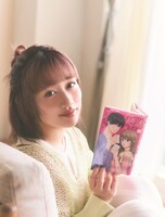 CanCam7月号に掲載される、「ウチに帰って婚活します」1巻発売記念企画の佐々木莉佳子撮り下ろしグラビア