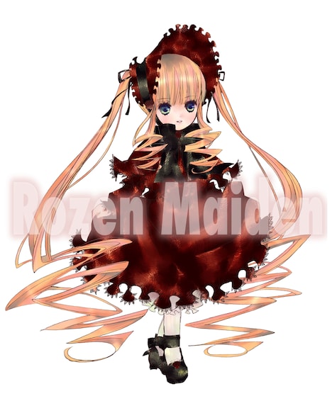 「ローゼンメイデン」のイラスト。