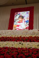 「楳図かずお サバラ！お別れの会」の祭壇