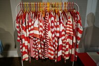 楳図かずお愛用の赤白ボーダーコレクション