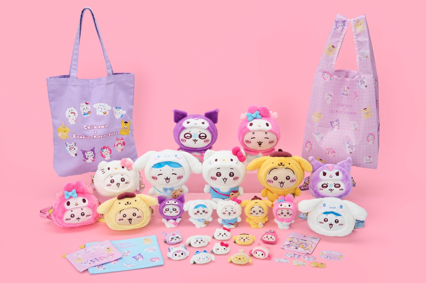 「ちいかわ×サンリオキャラクターズ」新商品