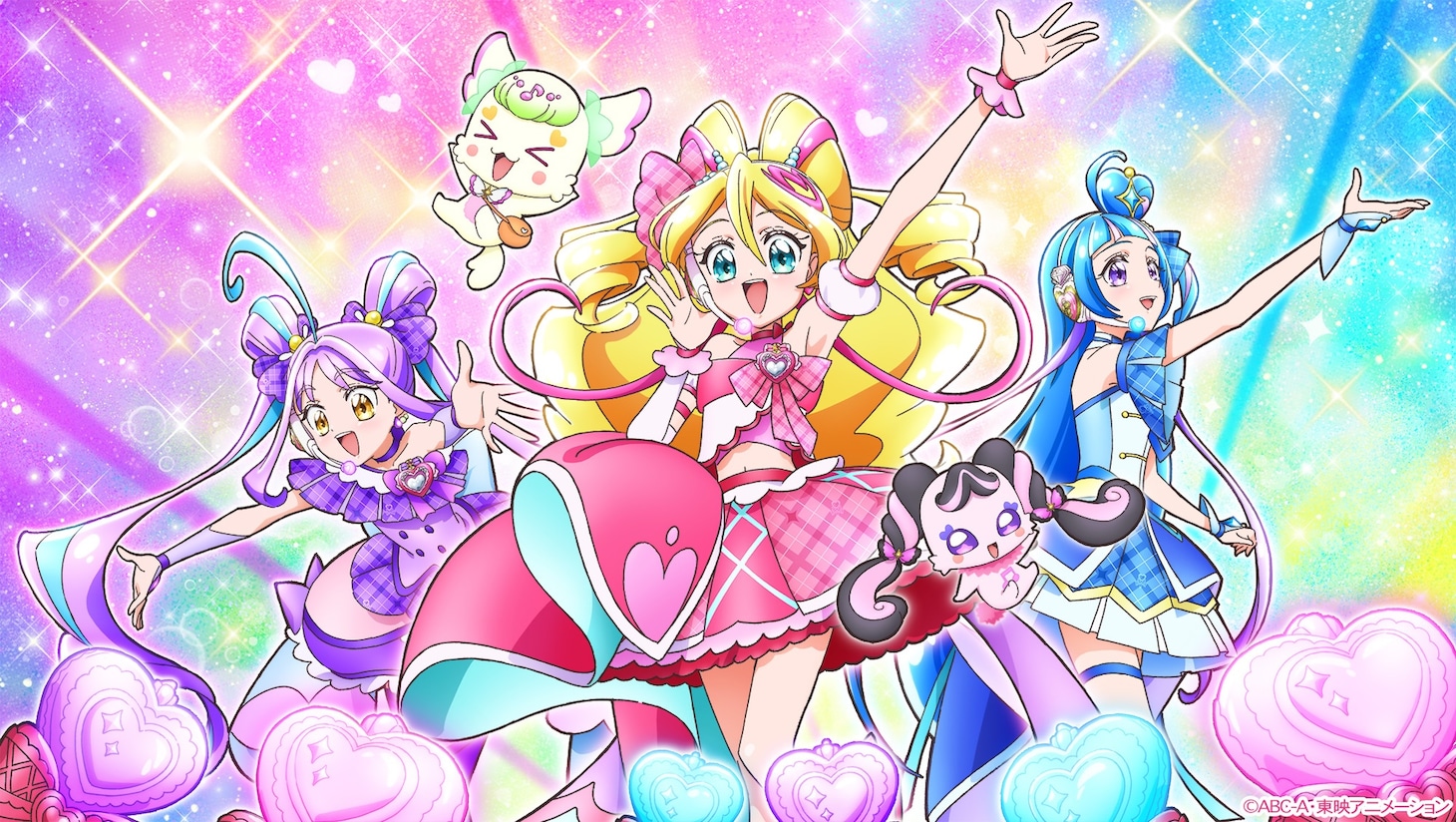 TVアニメ「キミとアイドルプリキュア♪」ビジュアル