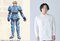 左からヴィゴー、鈴木崚汰 (c)君川優樹・オーバーラップ／「追放者食堂へようこそ！」製作委員会