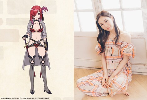 左からケイティ、安済知佳 (c)君川優樹・オーバーラップ／「追放者食堂へようこそ！」製作委員会