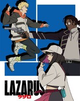 アニメ「LAZARUS ラザロ」Blu-ray / DVD BOX第2巻のジャケット