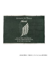 「進撃の巨人 × NANGA FLAME RESISTANT BLANKET」