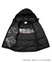 「進撃の巨人 × NANGA AURORA DOWN JACKET（LEVI）」