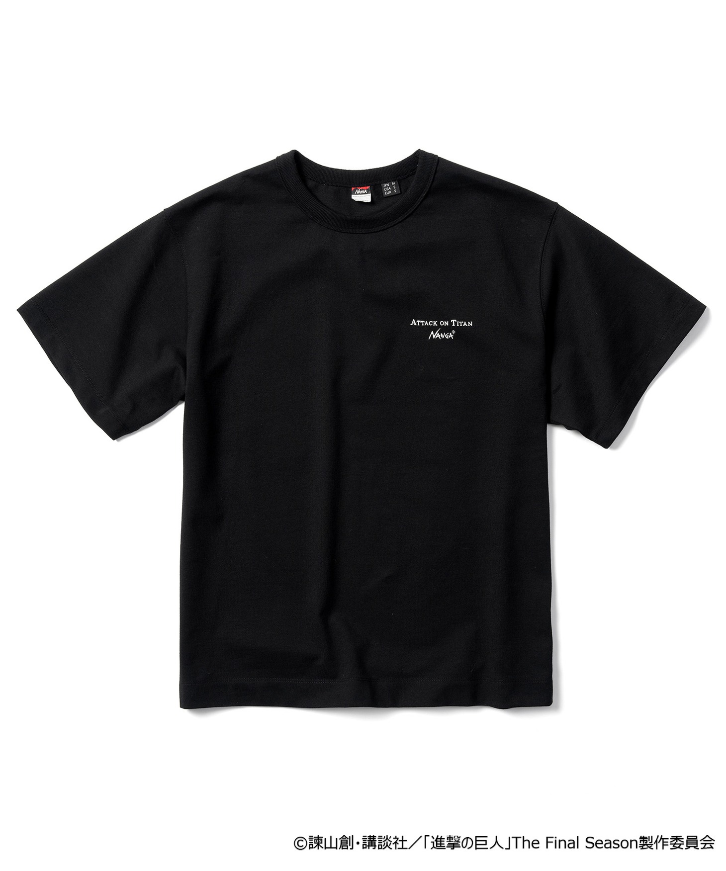 「進撃の巨人 × NANGA TEE」