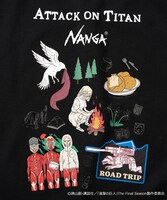 「進撃の巨人 × NANGA TEE」