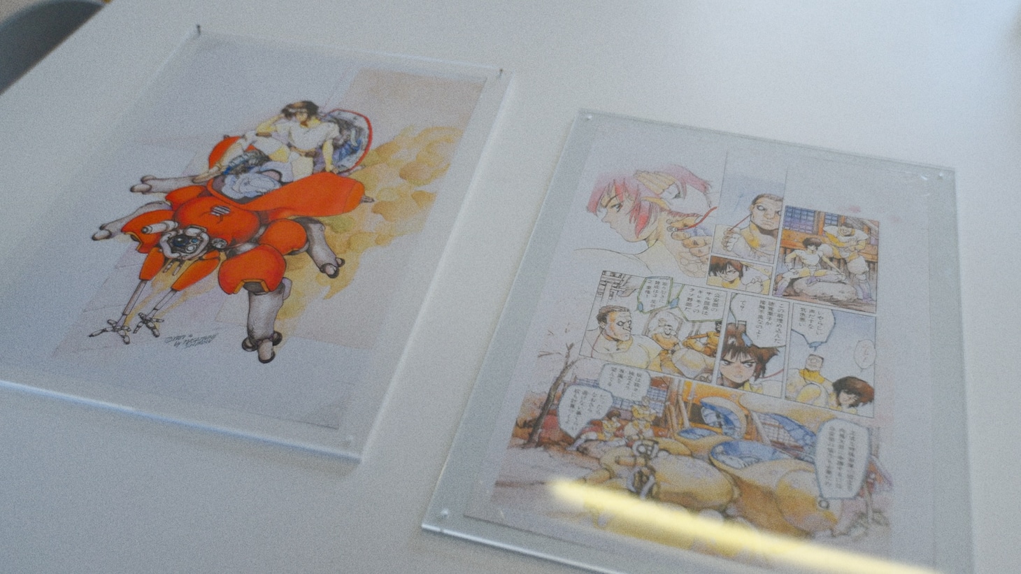 「士郎正宗の世界展～『攻殻機動隊』と創造の軌跡～」メイキングムービーより