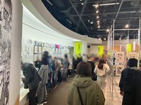 「士郎正宗の世界展～『攻殻機動隊』と創造の軌跡～」東京会場の様子