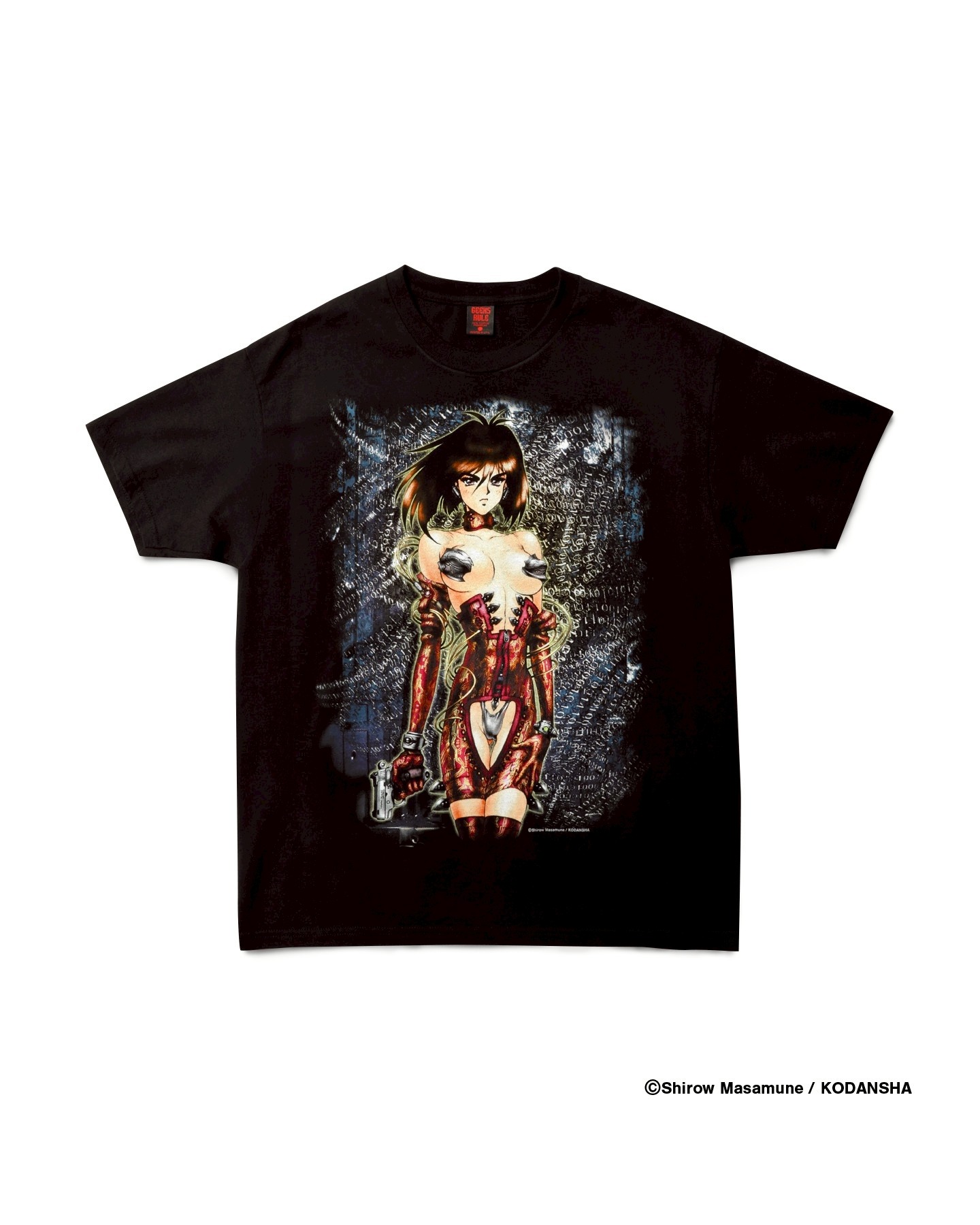 GEEKSRULEとのコラボTシャツ「THE GHOST IN THE SHELL
× GEEKS RULE
15 SILK SCREEN PRINTING
T SHIRT 02」
