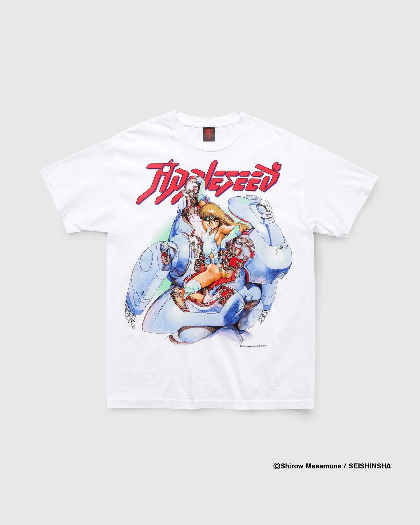 GEEKSRULEとのコラボTシャツ「APPLESEED × GEEKS RULE
15 SILK SCREEN PRINTING
T SHIRT 01」