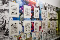 「士郎正宗の世界展～『攻殻機動隊』と創造の軌跡～」東京会場の様子