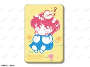 「トレーディング原作コマ缶バッジ（全9種）」のボックス購入特典に用意された「わぴこ&ぎょぴちゃん 原作コマスクエア缶バッジ イベント＆AMNIBUS限定特典」