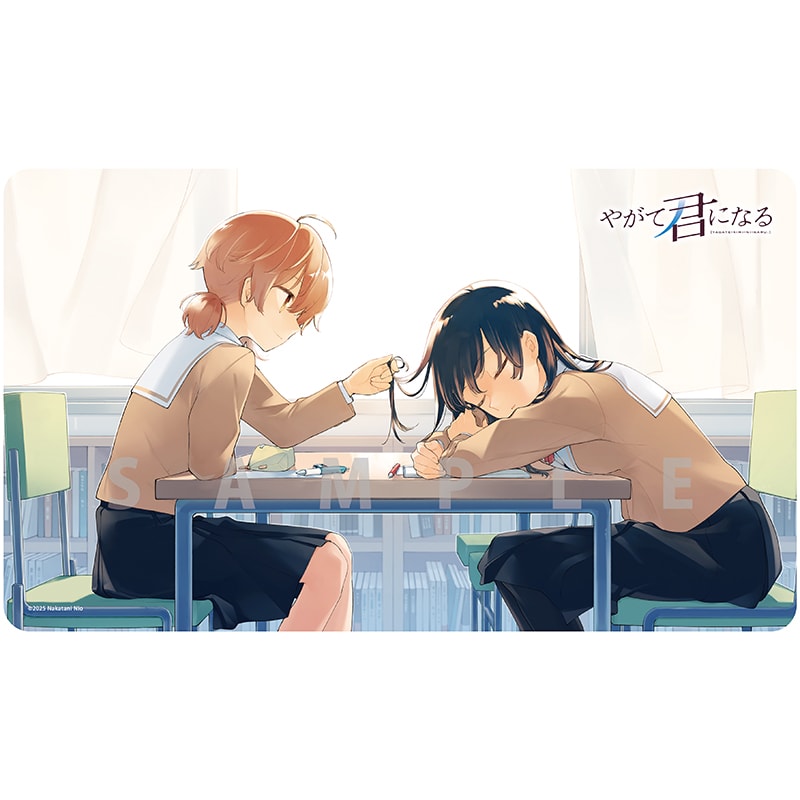 やがて君になる」10周年記念のポップアップストア、仲谷鳰の複製サイン
