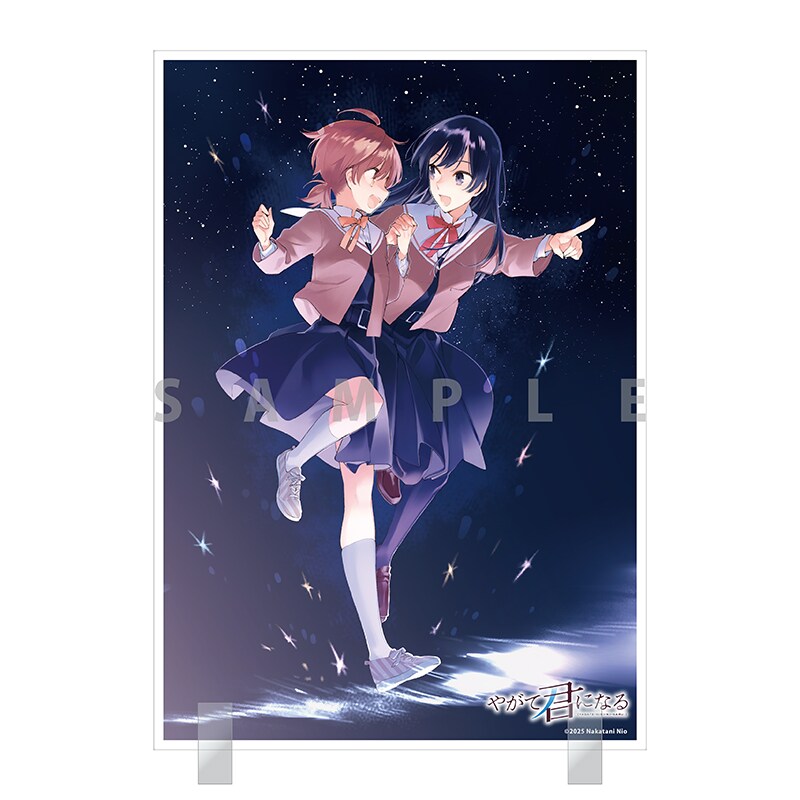 やがて君になる」10周年記念のポップアップストア、仲谷鳰の複製サイン