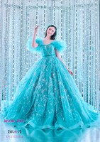 ルビーをモチーフにしたドレス