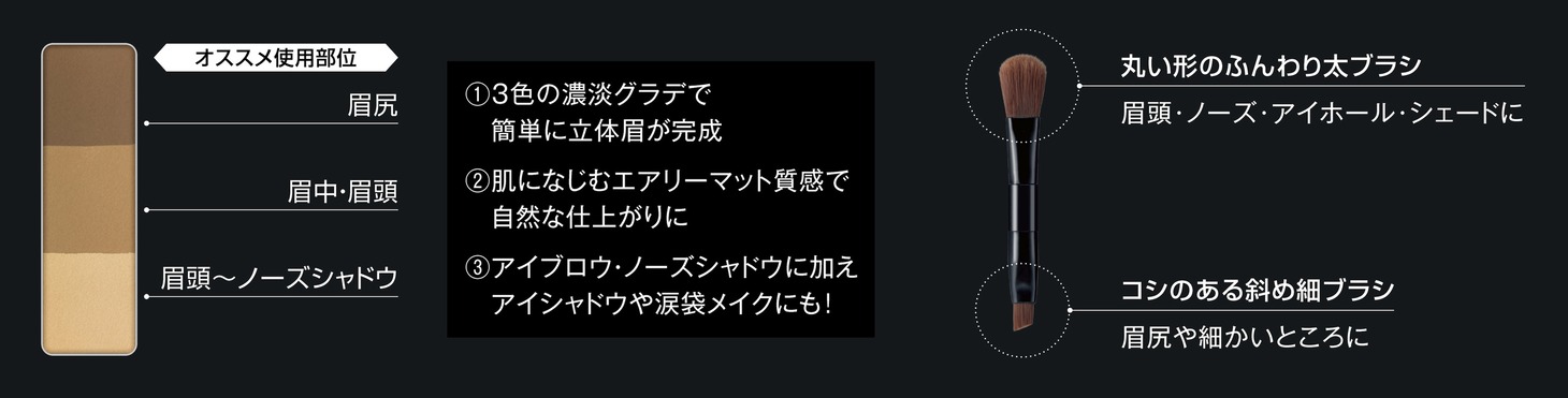 「ケイト デザイニングアイブロウ3D」詳細