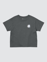 「ちいかわ」と「ナガノのくま」のコラボTシャツ（キッズ）。