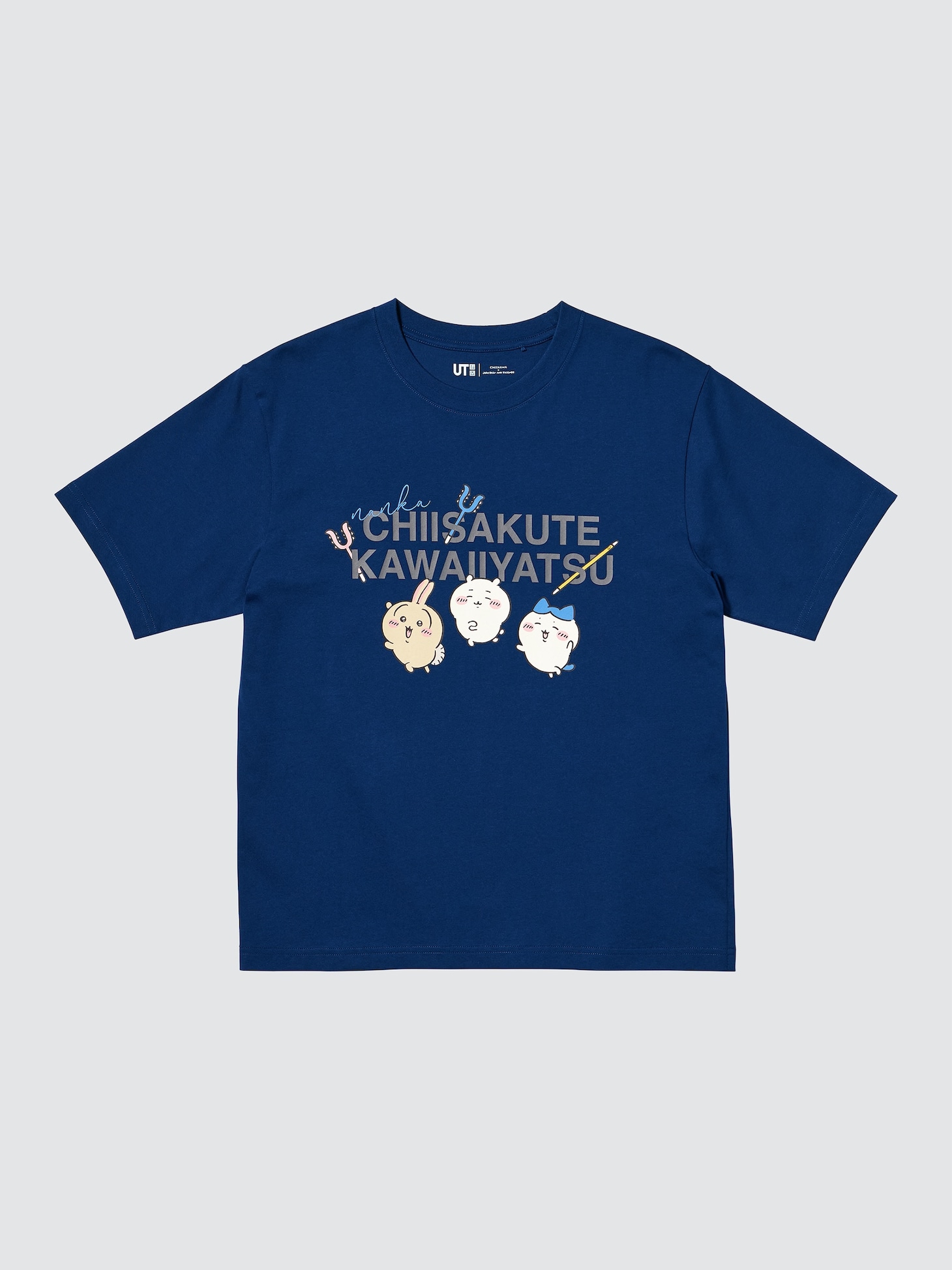 「ちいかわ」と「ナガノのくま」のコラボTシャツ（ウィメンズ）。