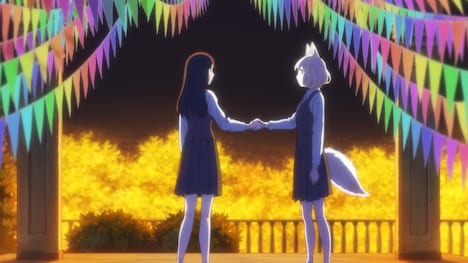 劇場アニメ「この本を盗む者は」の場面カット