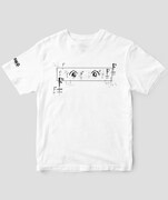 「思春期姉弟『望月恵の推しを見る熱い視線』Tシャツ」