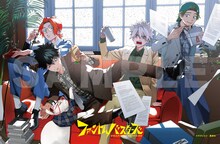 ジャンプスクエア7月号付録の「ファントムバスターズ」ポストカード (c)ネオショコ／集英社