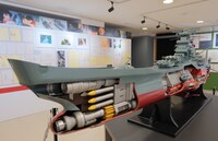 ヤマトの内部図解模型 (c)東北新社/著作総監修 西崎彰司