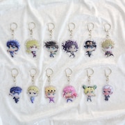 オリジナルグッズの「THE★JOJO WORLD
ぷっくりキーホルダー」（全12種）