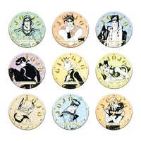 オリジナルグッズの「THE★JOJO WORLD
原作『ジョジョの奇妙な冒険』75mmホログラム缶バッジ Ver.sketch」（全9種）