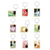 オリジナルグッズの「THE★JOJO WORLD
原作『ジョジョの奇妙な冒険』ワイヤーキーホルダー」（全9種）