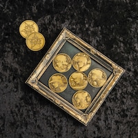 オリジナルグッズの「THE★JOJO WORLD
メダルコレクション vol.1」（全6種）